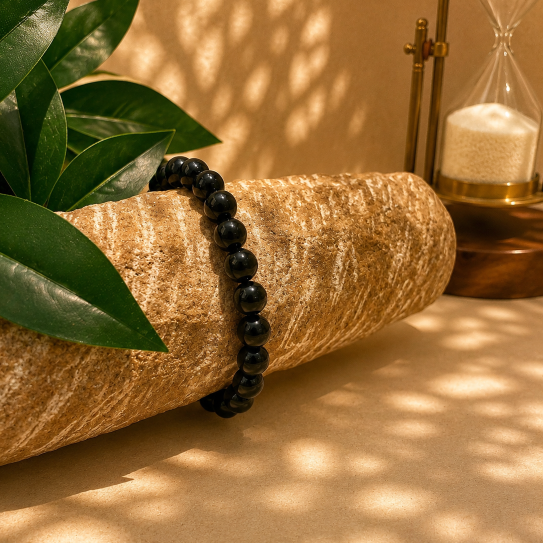 Black Obsidian  Bracelet