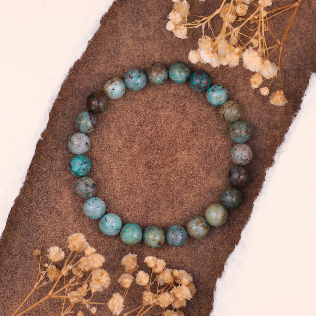 Chrysocolla Stone Bracelet