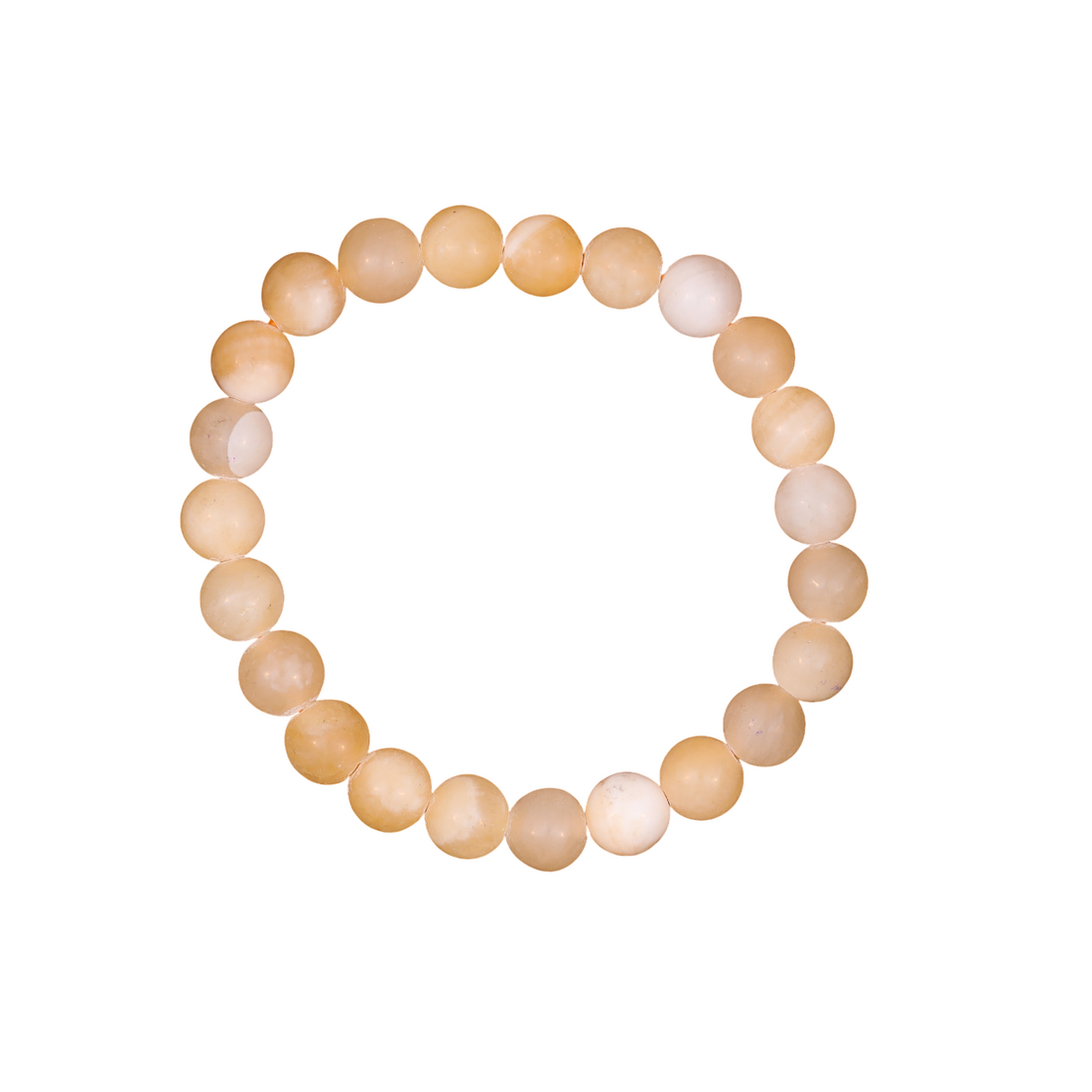 Yellow Calcite Stone Bracelet