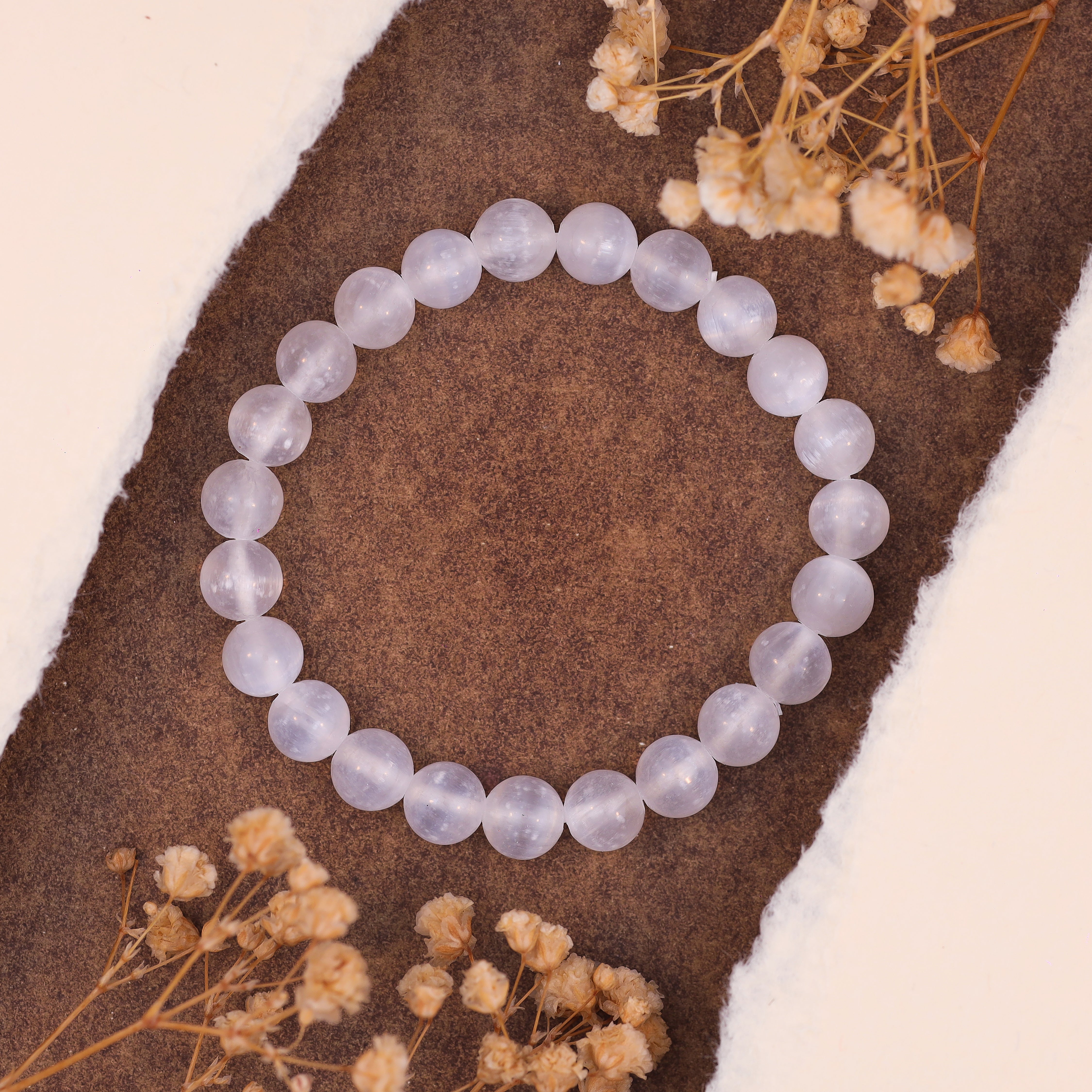 Selenite Stone Bracelet