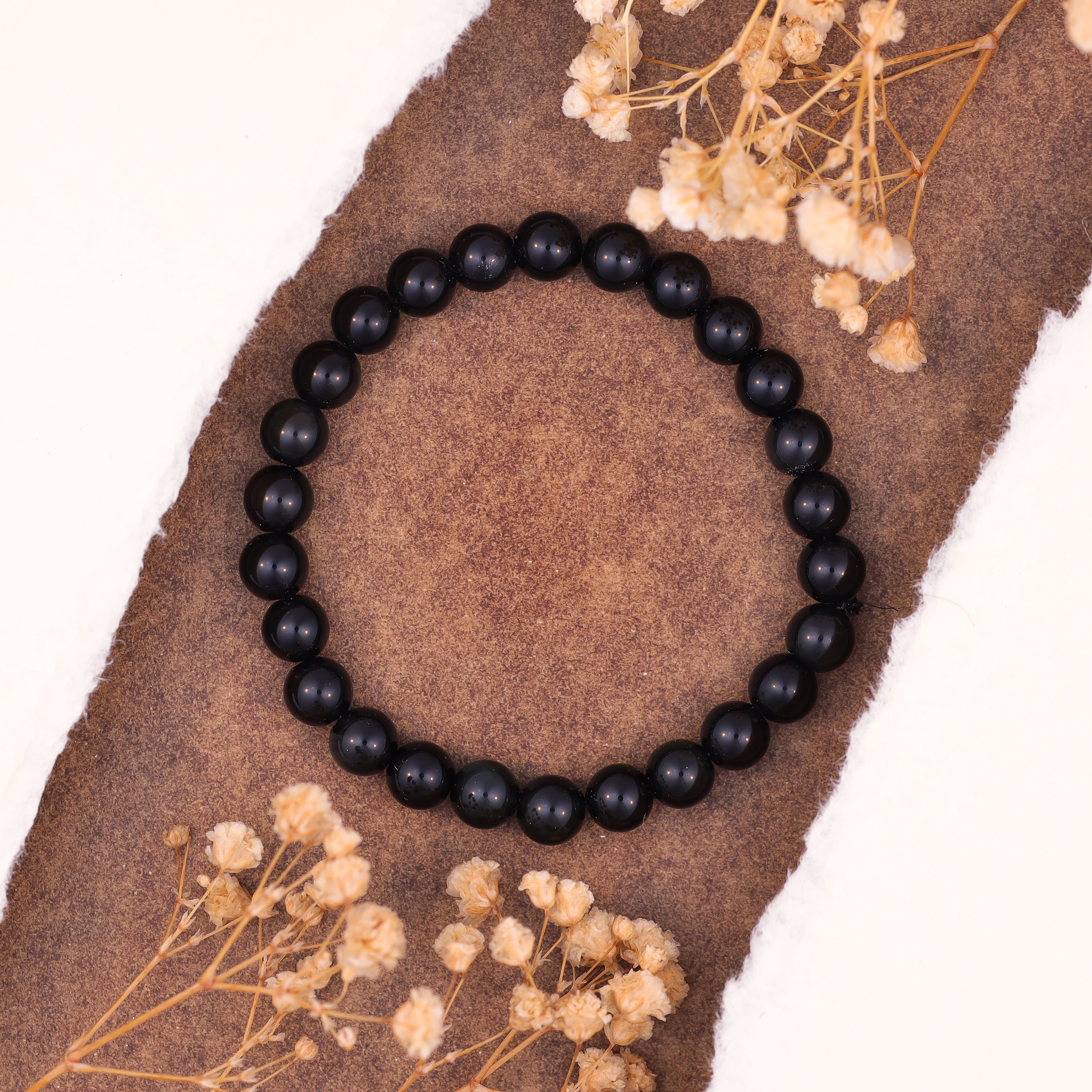 Black Tourmaline Stone Bracelet