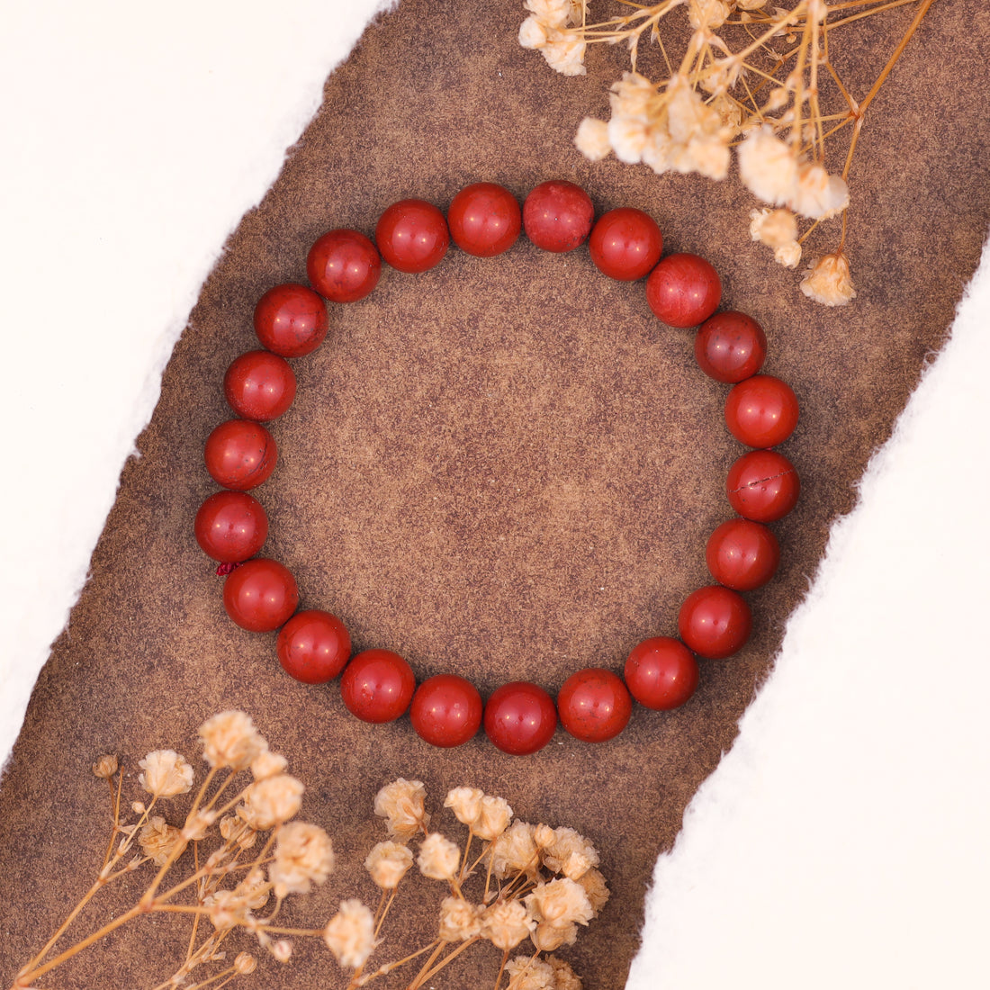Red Jasper Stone Bracelet