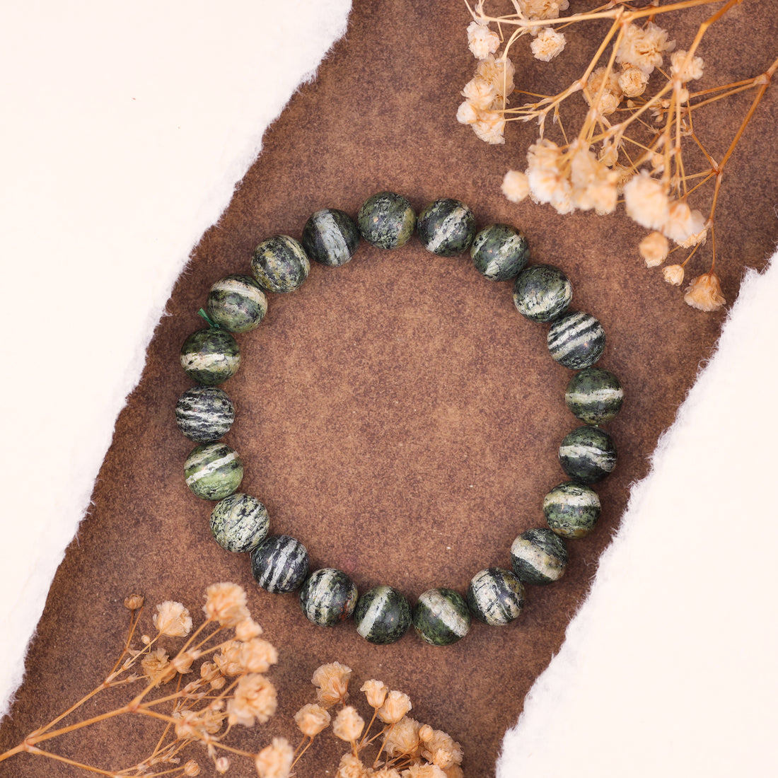 Seraphinite Stone Bracelet