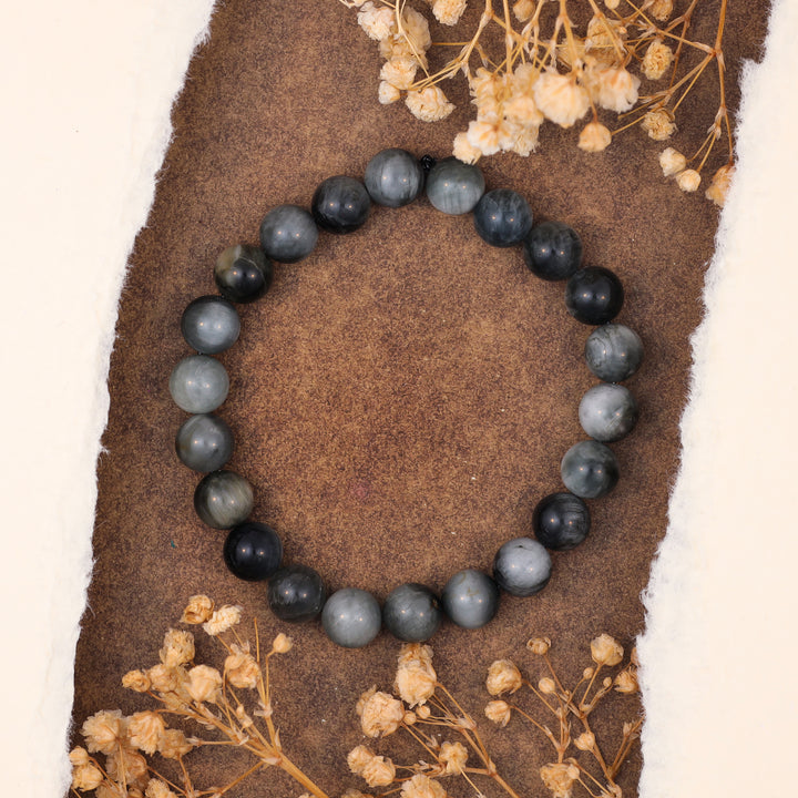 Black Cat Eye Stone Bracelet