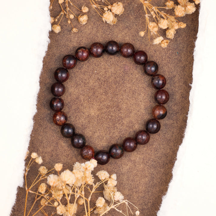 Smoky Quartz Stone Bracelet