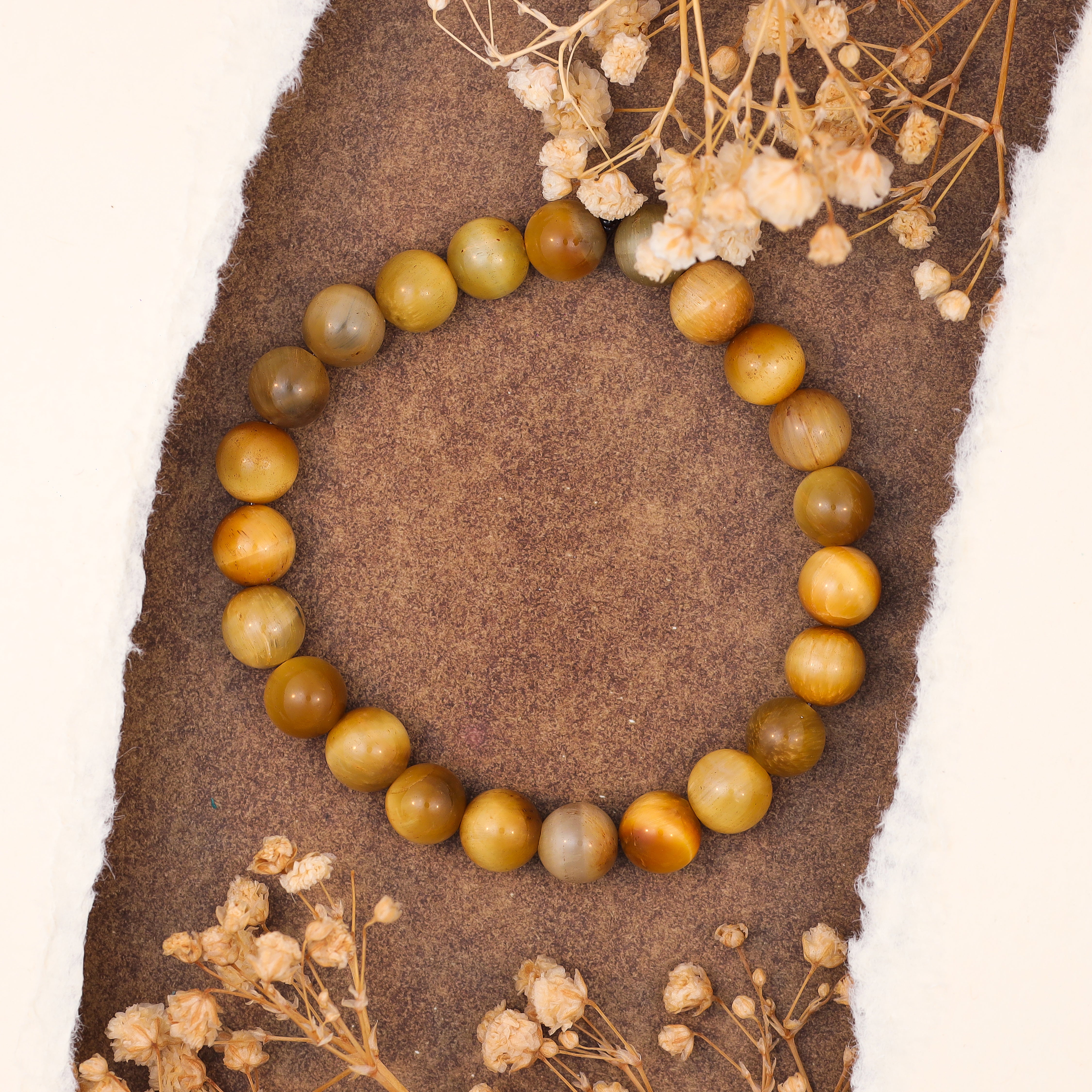 Cat's Eye Stone Bracelet