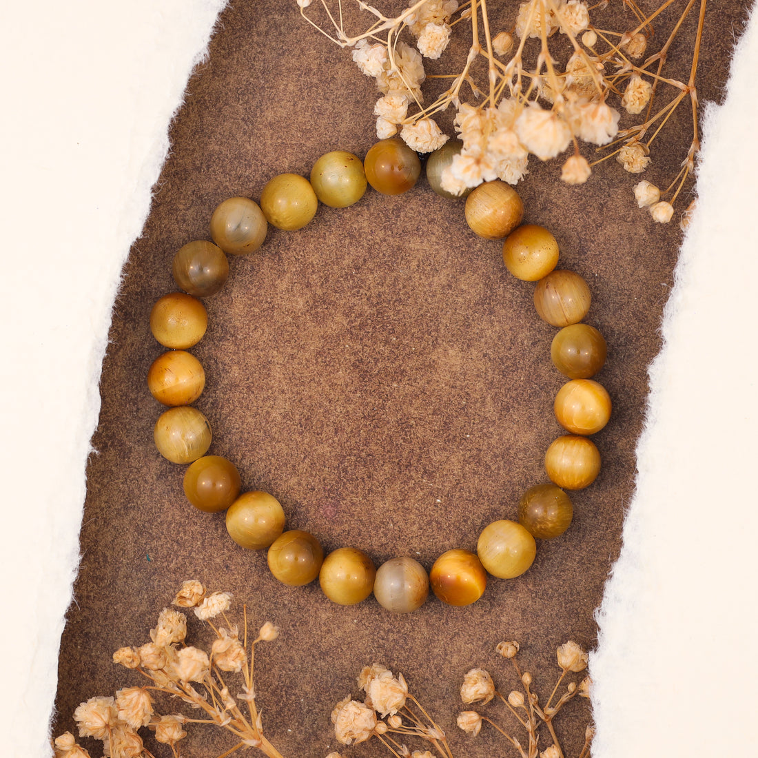 Cat's Eye Stone Bracelet