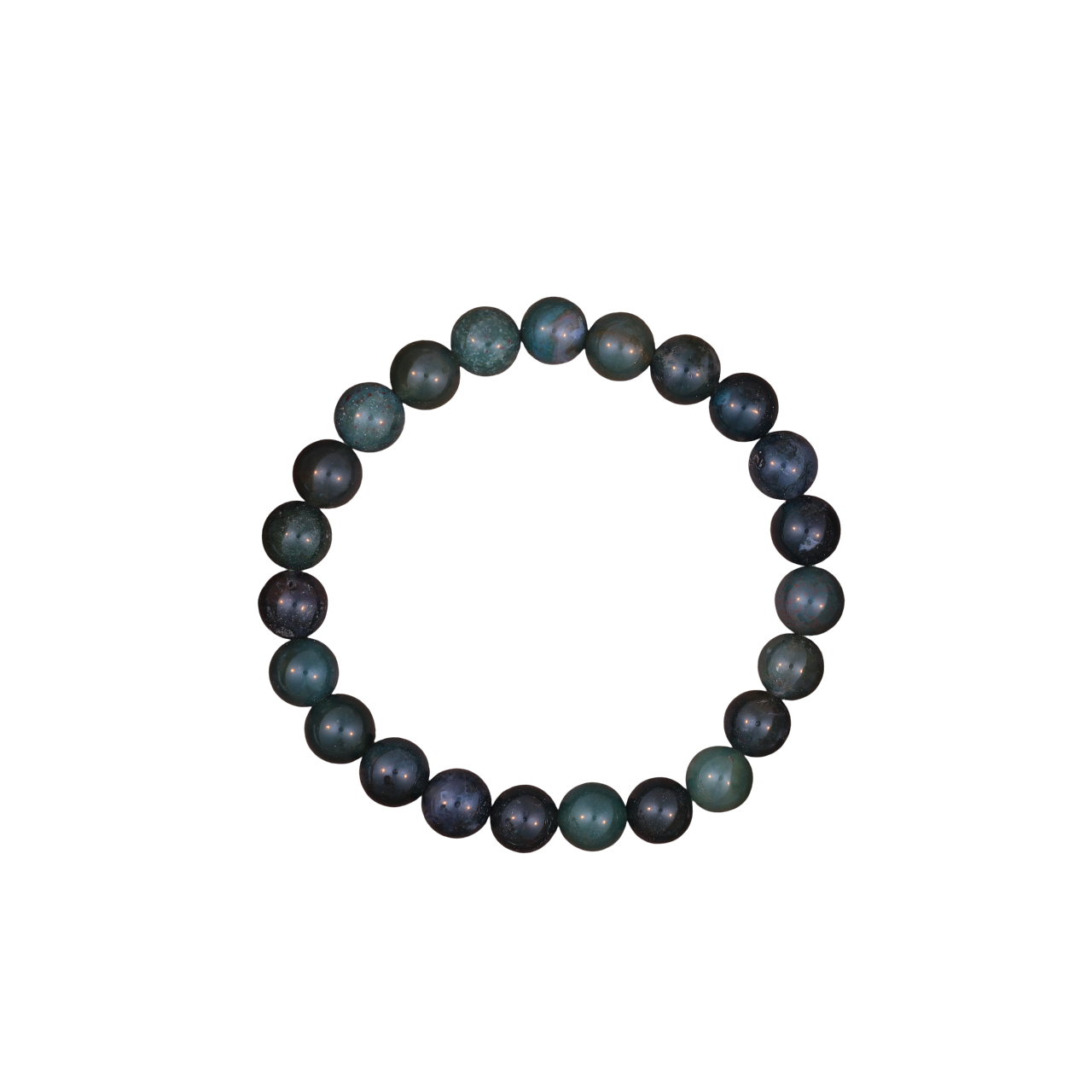 Moss Agate Stone Bracelet