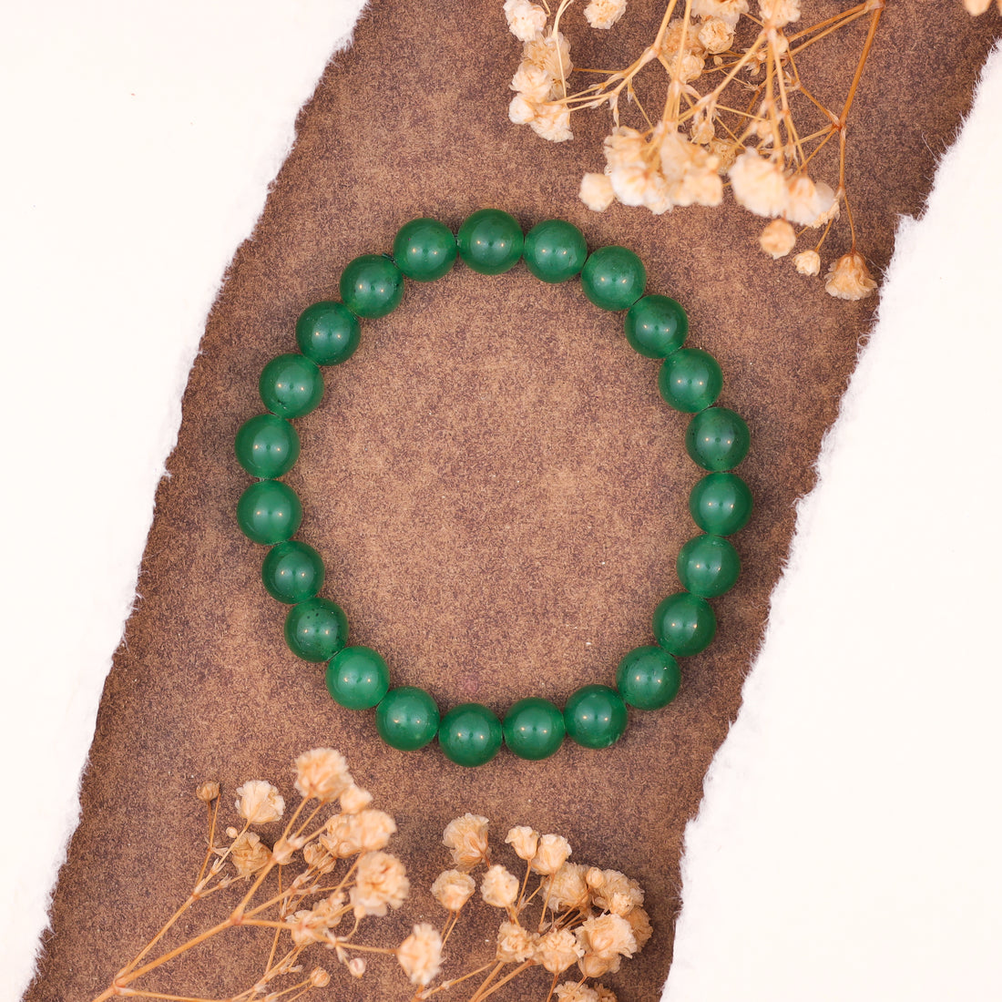 Jade Green Stone Bracelet