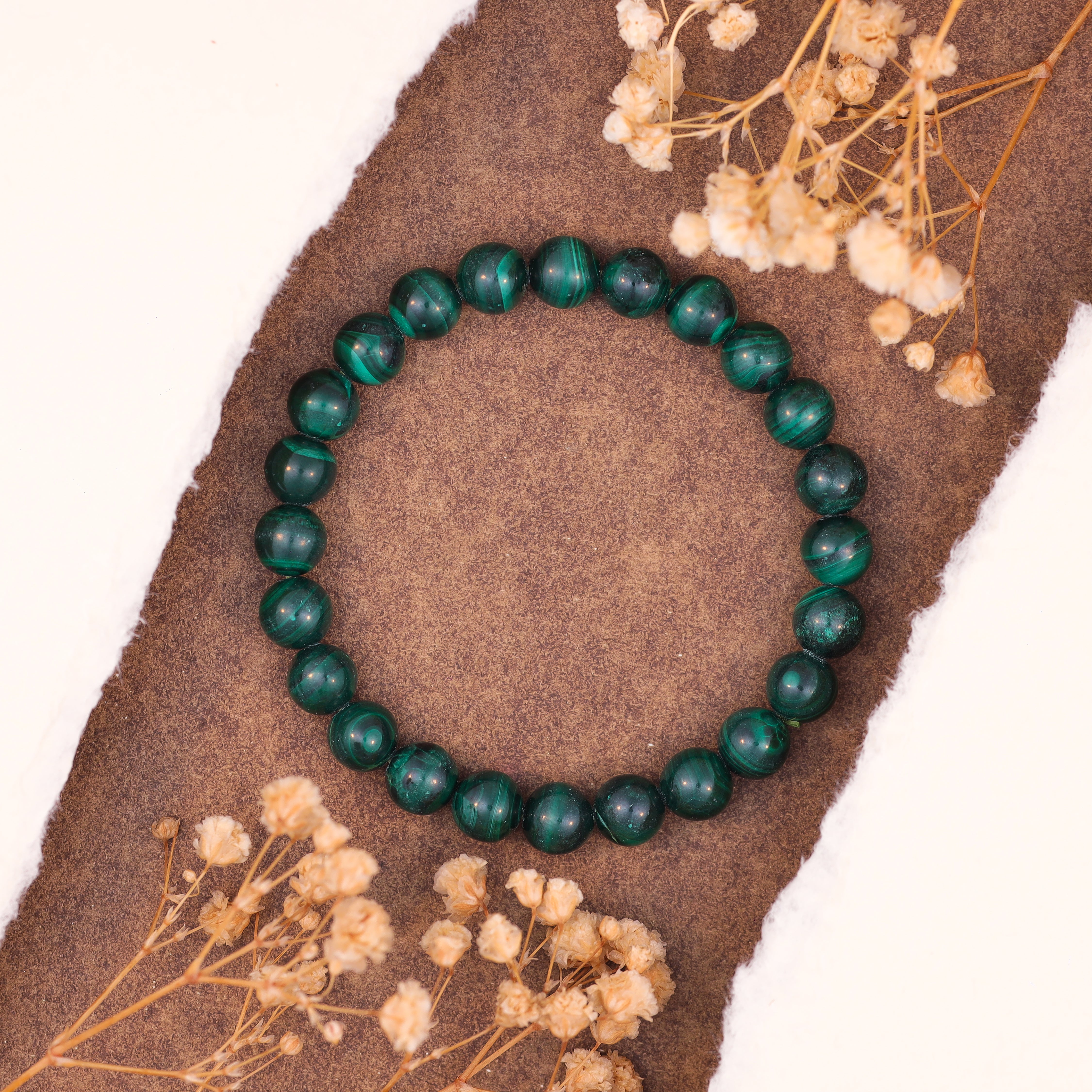 Malachite Stone Bracelet
