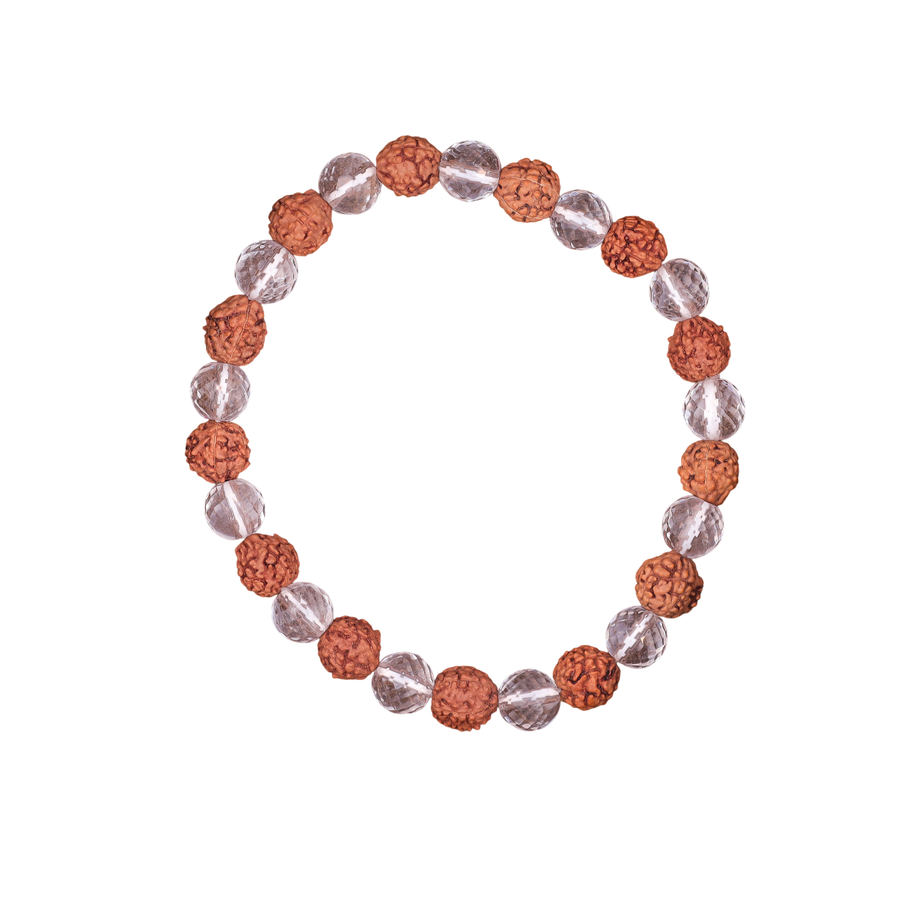 Rudraksha Crystal Stone Bracelet