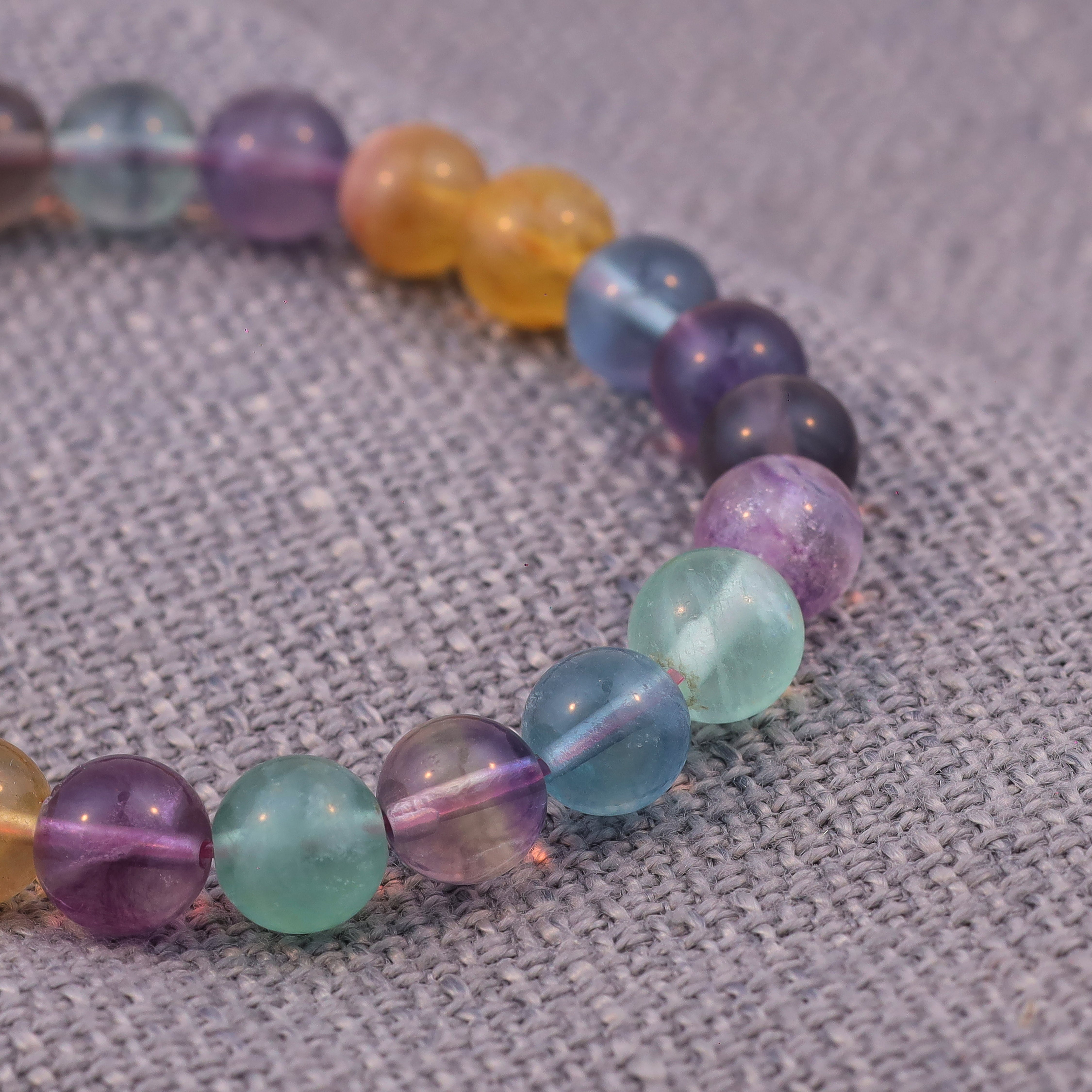 Multi Florite Stone Bracelet
