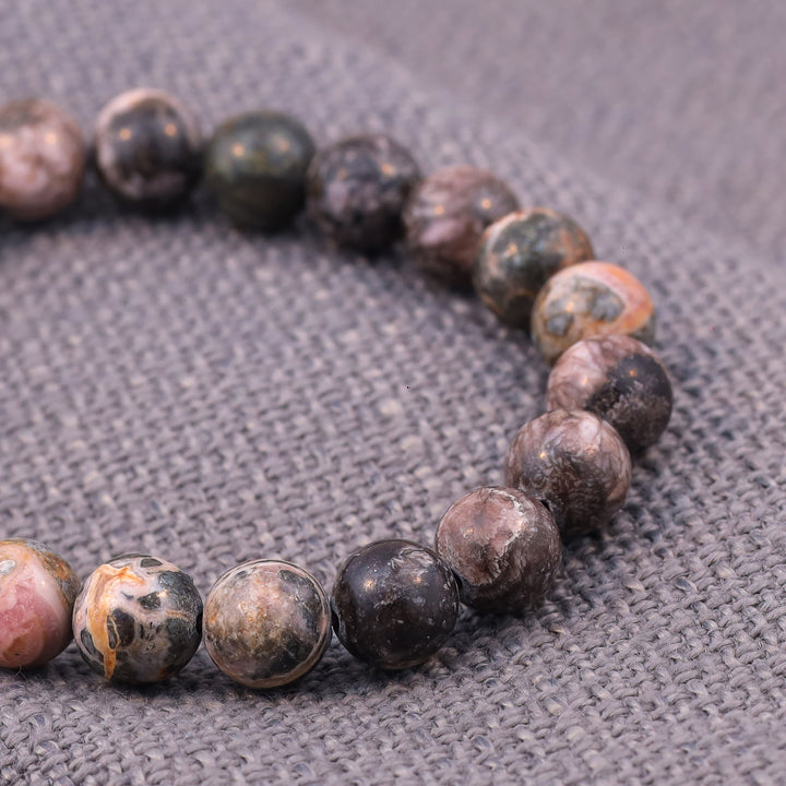 Rhodonite Stone Bracelet
