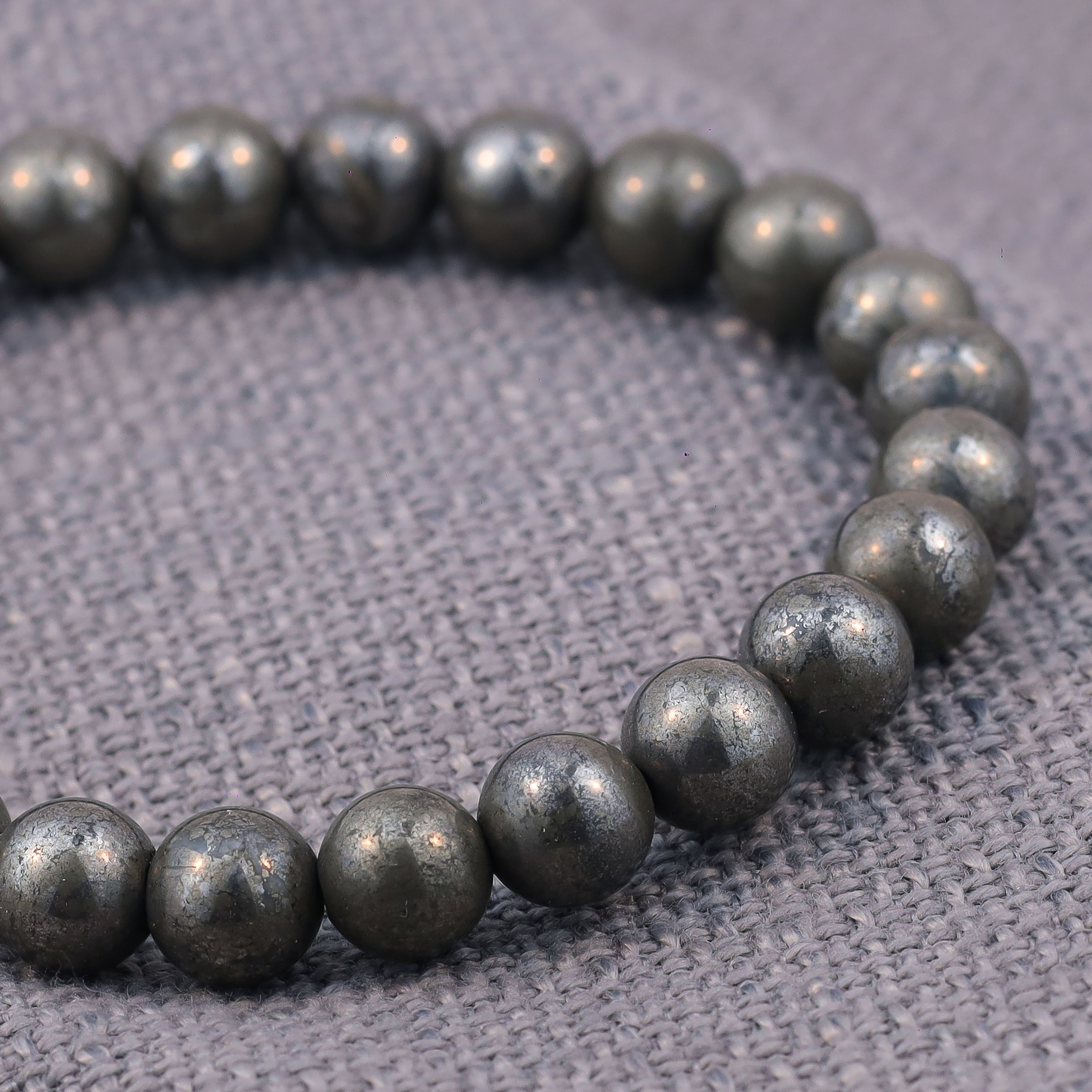 Pyrite Stone Bracelet