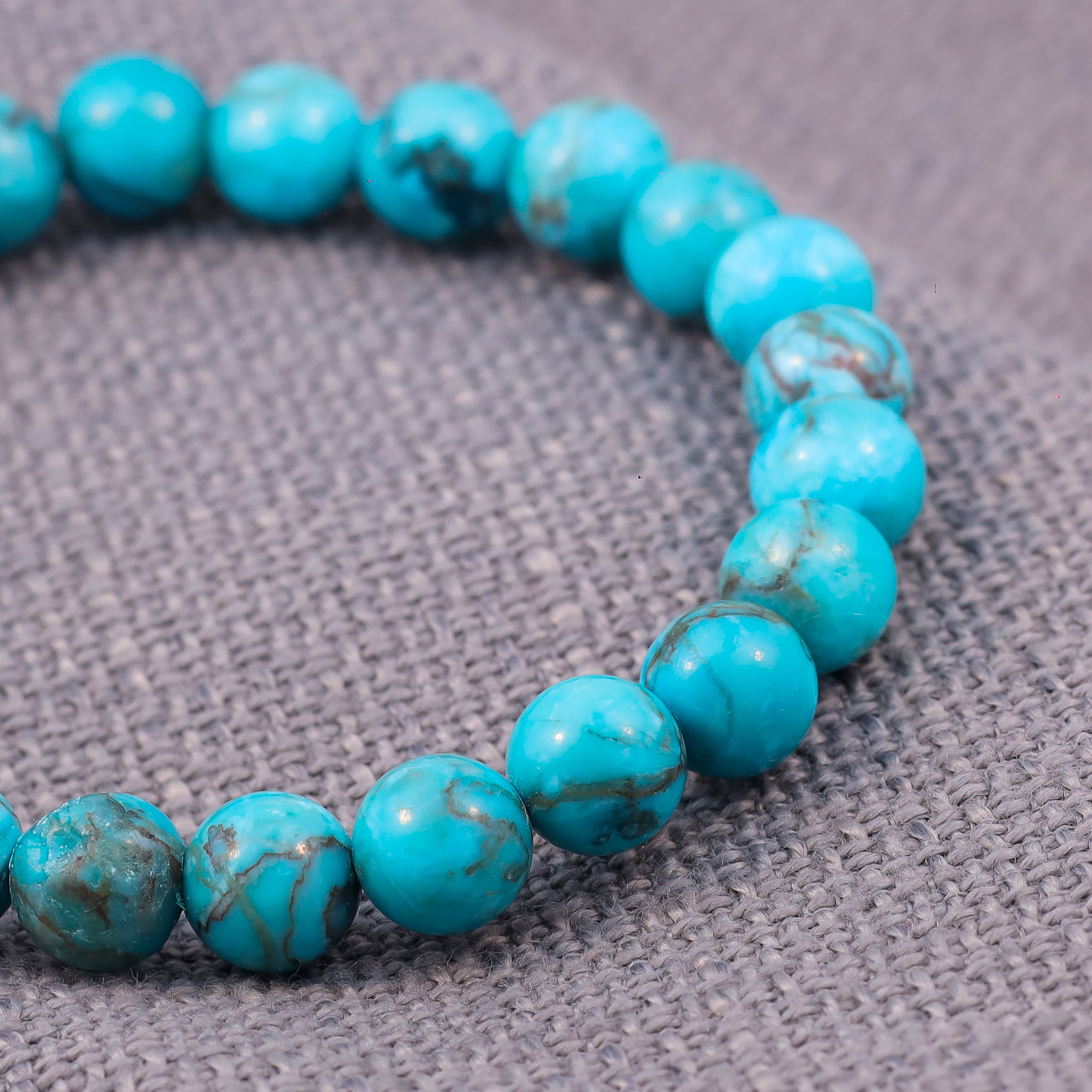 Blue Turquoise Stone Bracelet