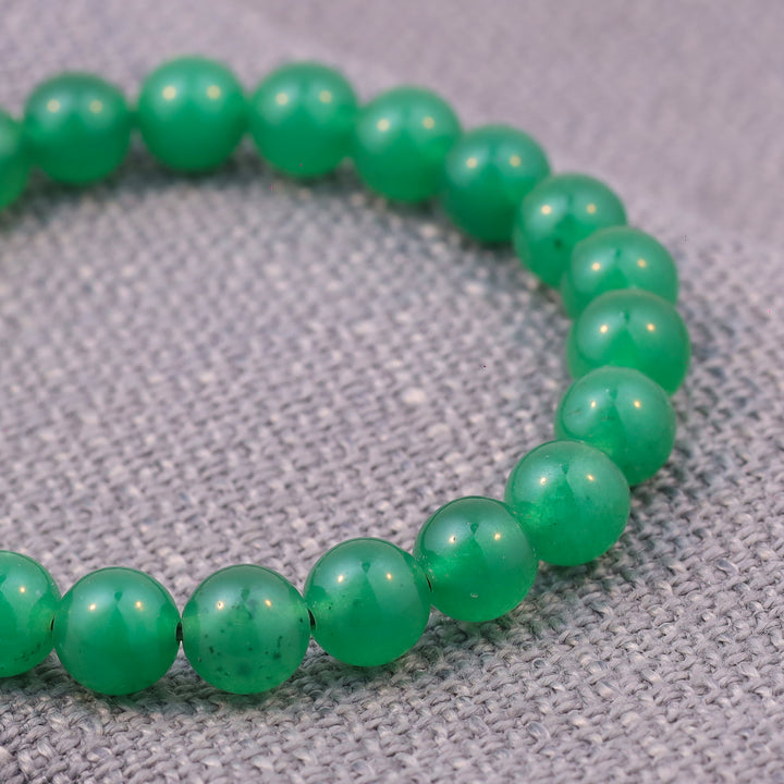 Jade Green Stone Bracelet