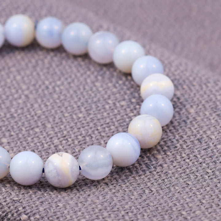 Blue Lace Agate Stone Bracelet