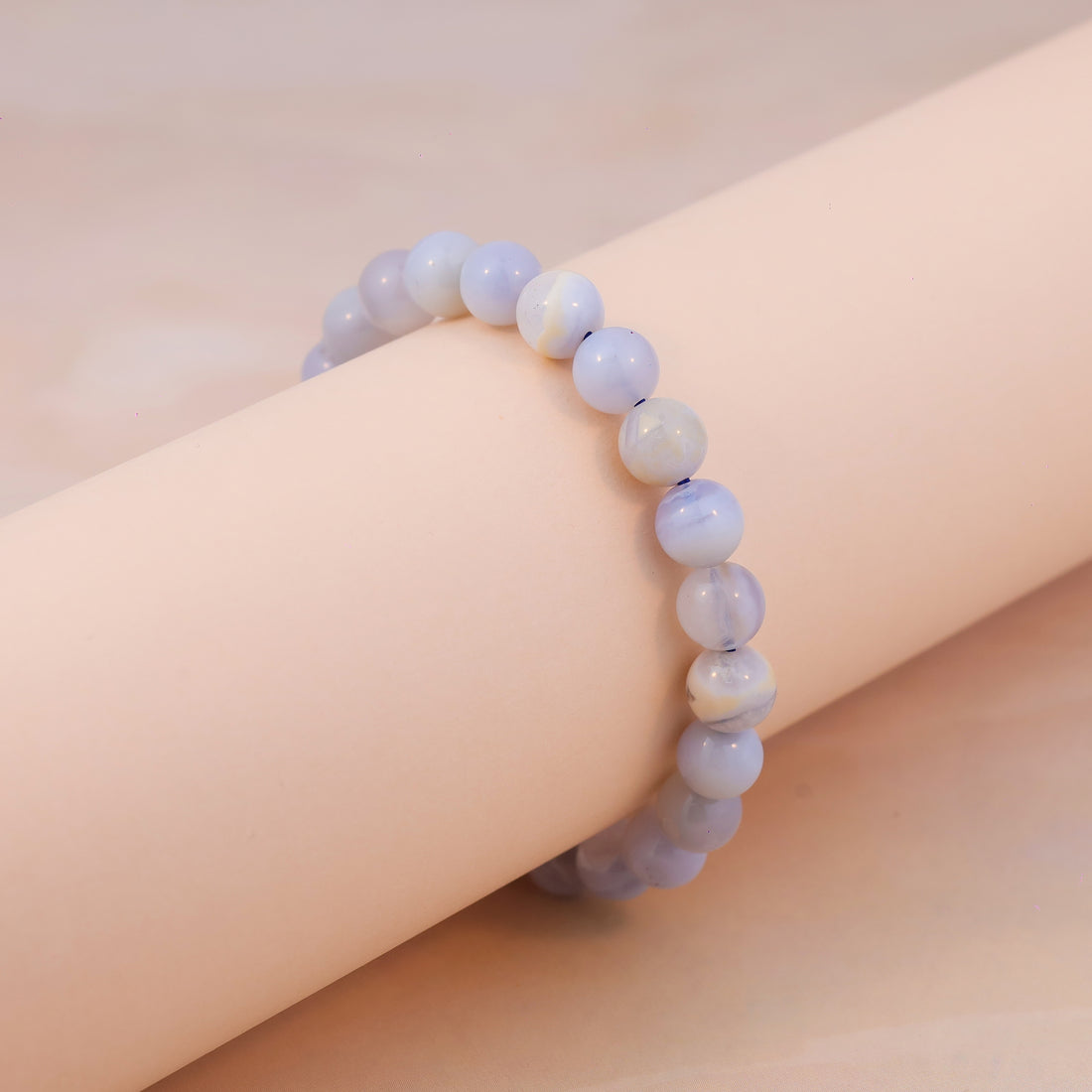 Blue Lace Agate Stone Bracelet