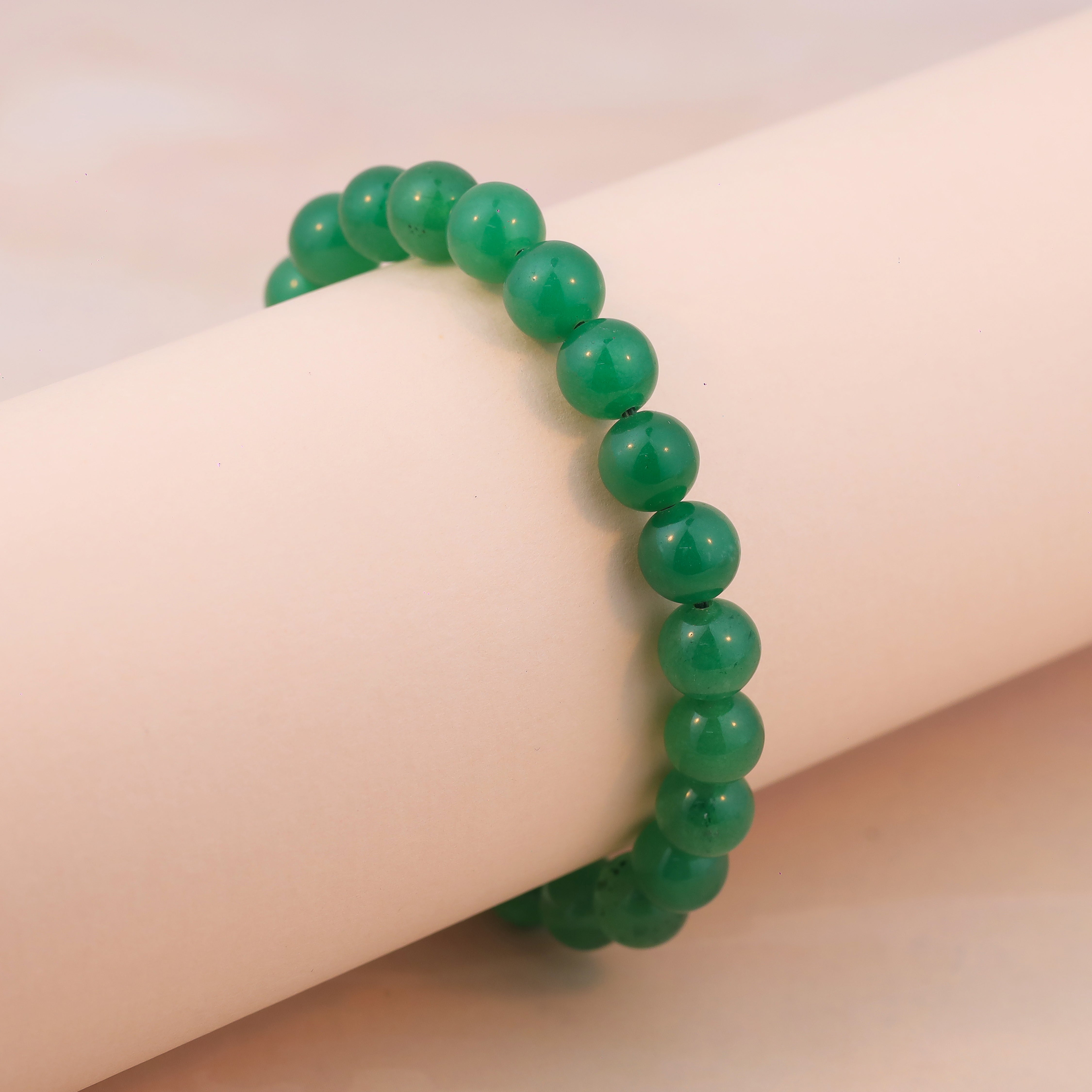 Jade Green Stone Bracelet