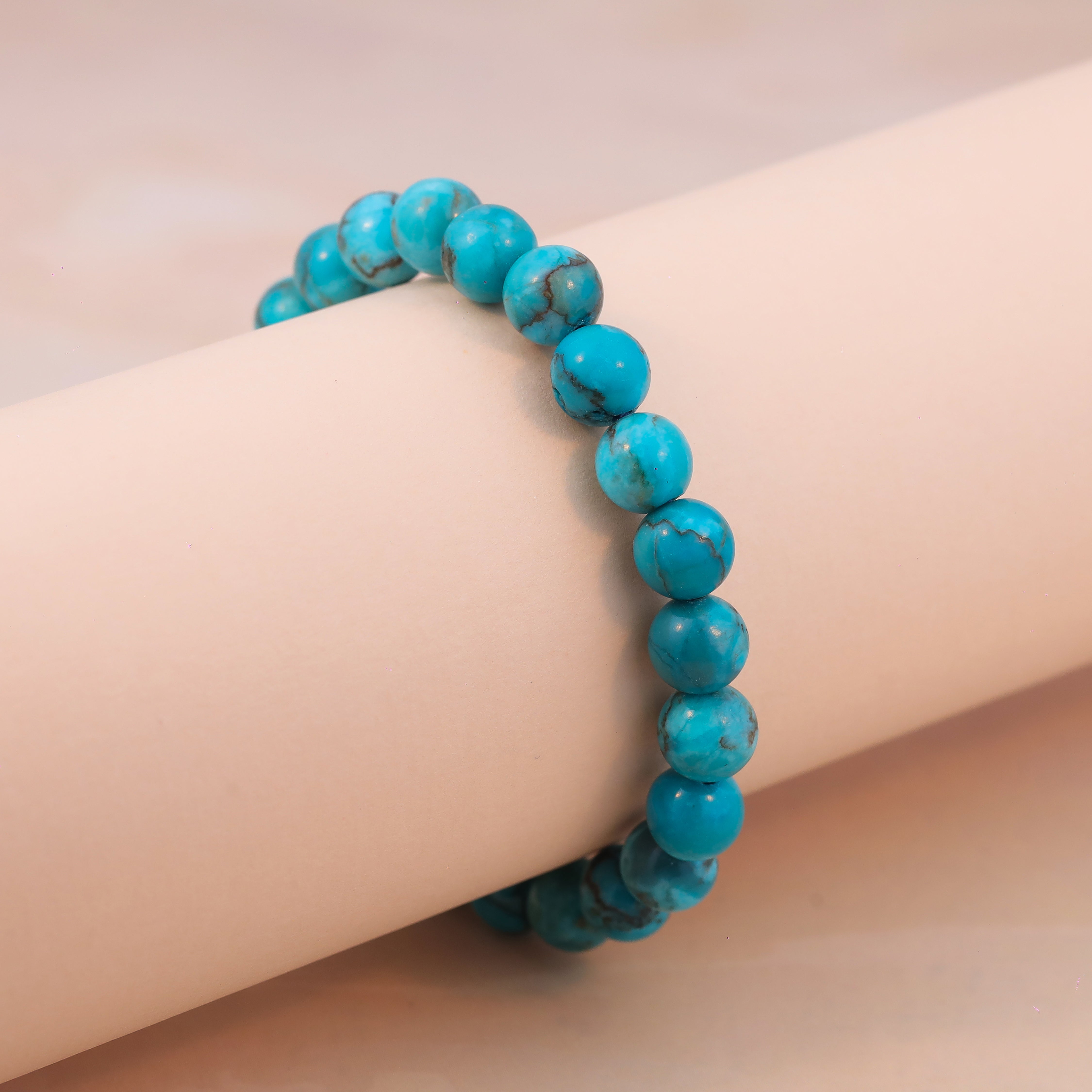 Blue Turquoise Stone Bracelet