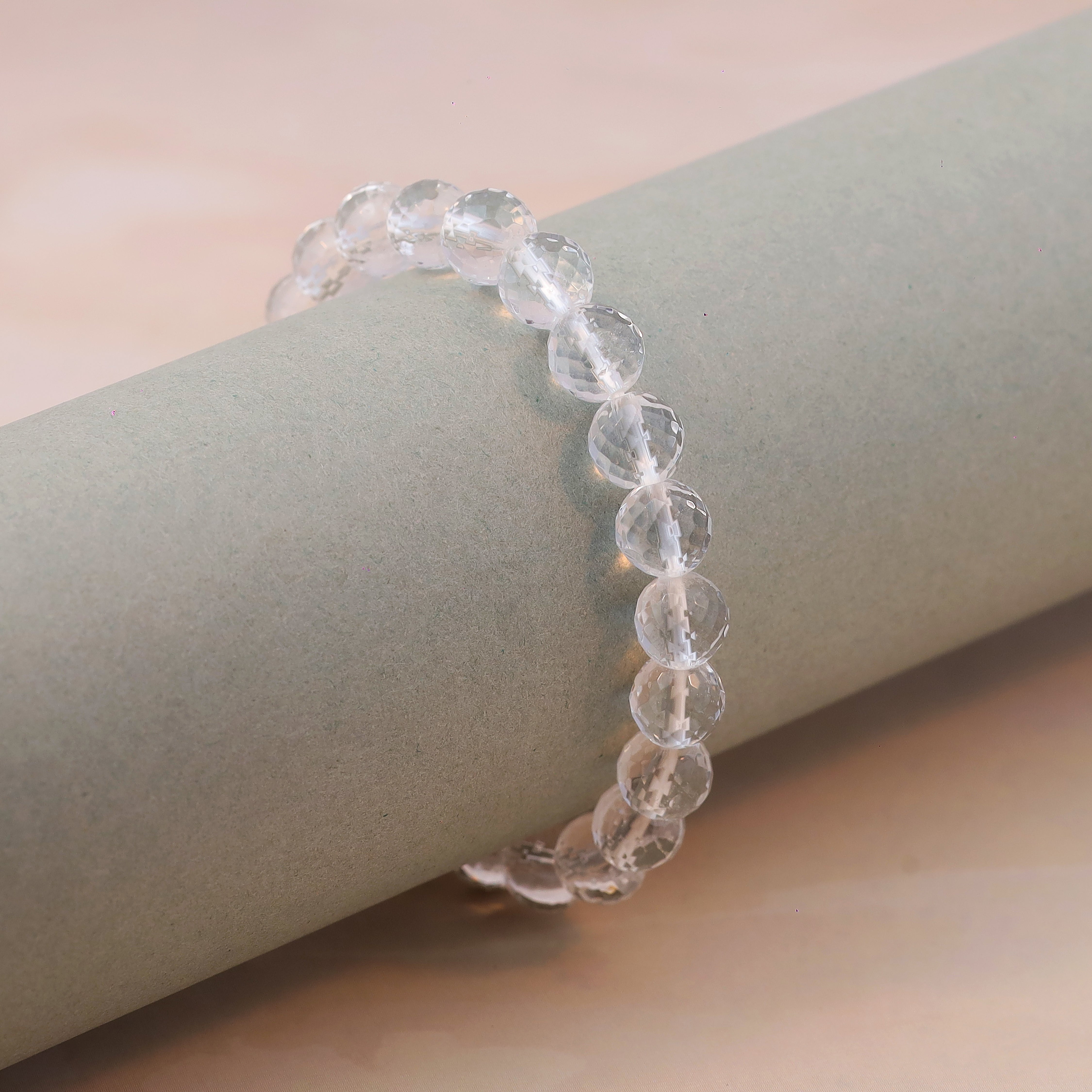 Clear Quartz Stone Bracelet