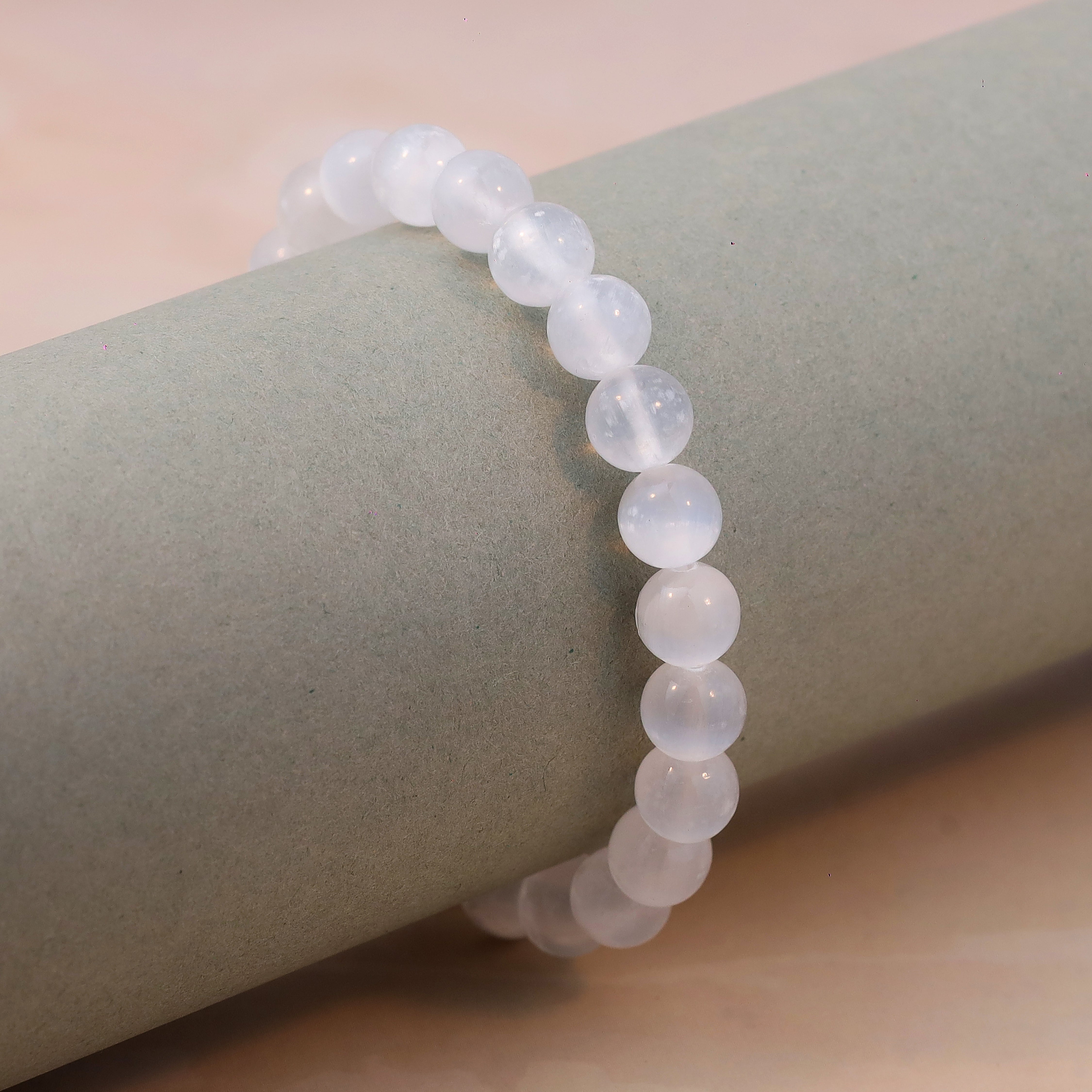 Selenite Stone Bracelet