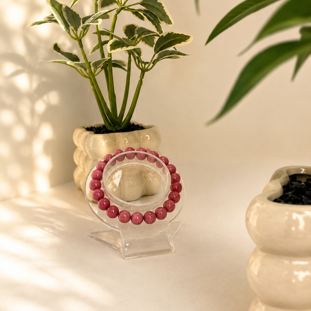 Thulite  Bracelet