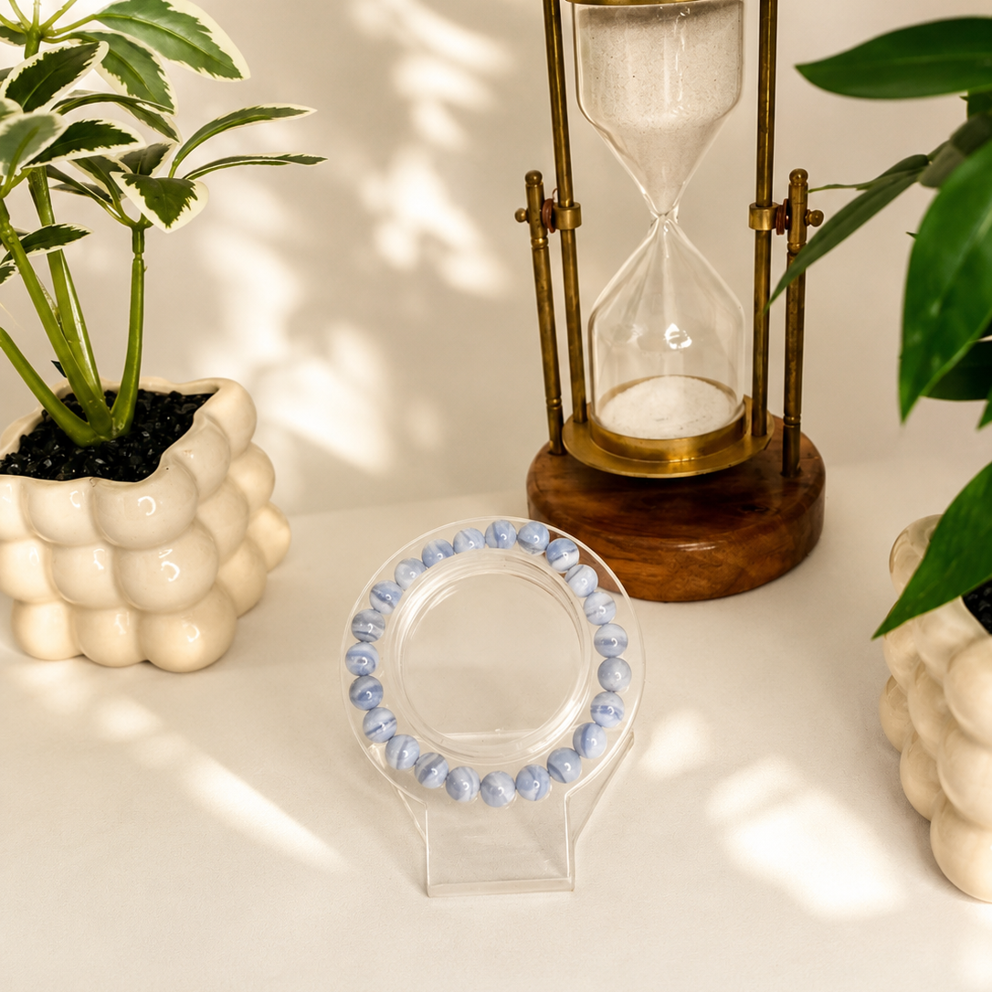 Blue Lace Agate Bracelet