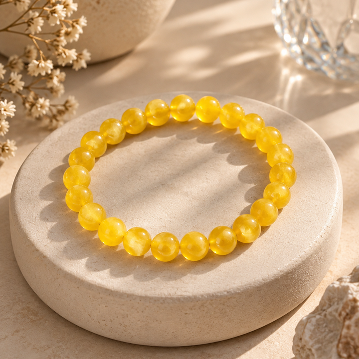 Yellow Jade Bracelet