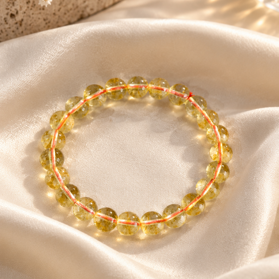 Yellow Citrin Bracelet